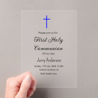 Catholic first holy communion simple minimal