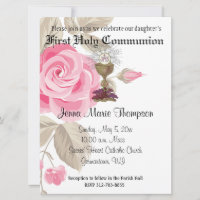 Catholic First Holy Communion Traditional