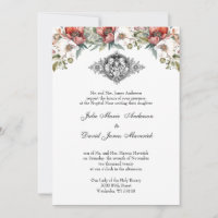 Catholic Floral Holy Family Wedding