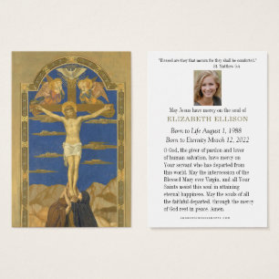 Catholic Funeral Prayer Memorial Crucifixion