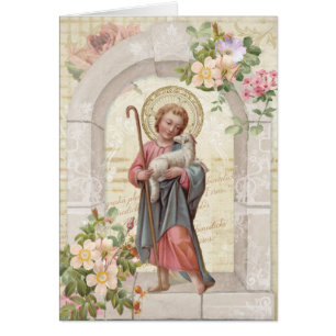 Catholic Funeral Sympathy Holy Card Thank You