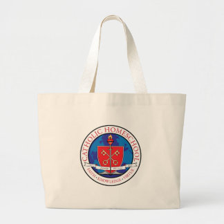 Catholic Homeschool Crest Tote Bags