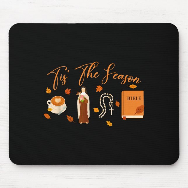 Catholic Jesus God Lover Bible Verse Church Tis Th Mouse Pad (Front)
