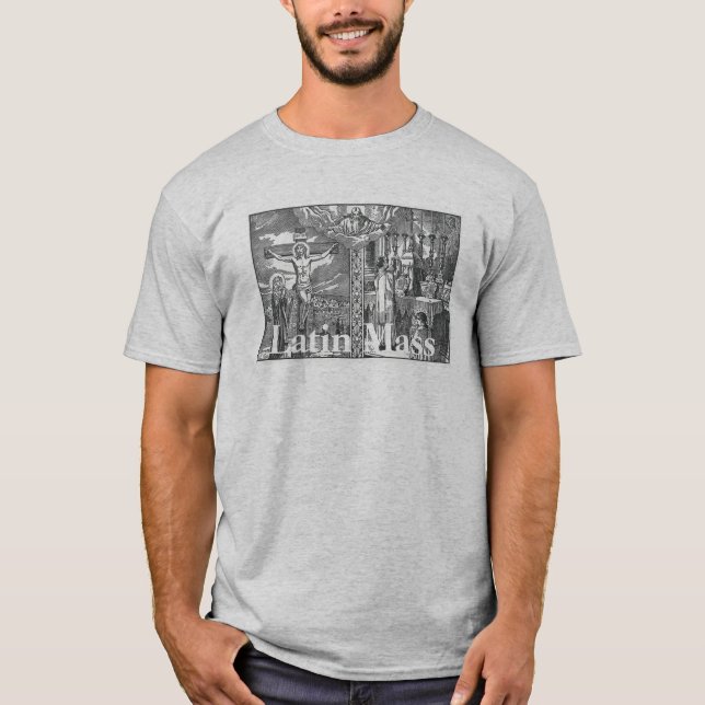 Catholic Latin Mass T-Shirt (Front)