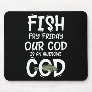 Catholic Lent And Easter Christian Lenten Fish Fry Mouse Pad