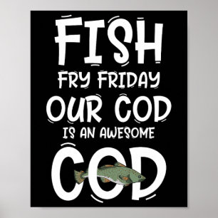 Catholic Lent And Easter Christian Lenten Fish Fry Poster