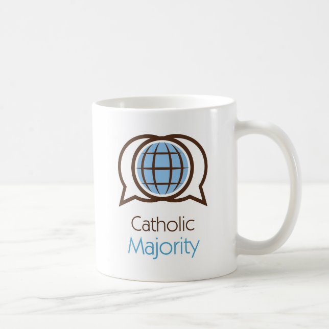 Catholic Majority Logo Coffee Mug (Right)
