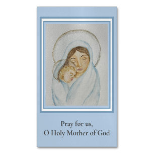 Catholic Marian Blessed Mary Magnet