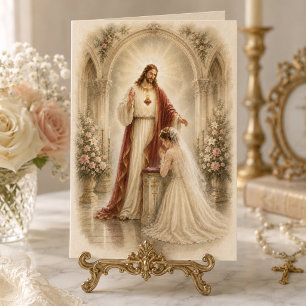 Catholic Marriage Preparation Card for the Bride