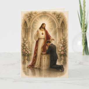 Catholic Marriage Preparation Card for the Groom