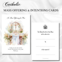 Catholic Mass Offering Intentions Remembrance