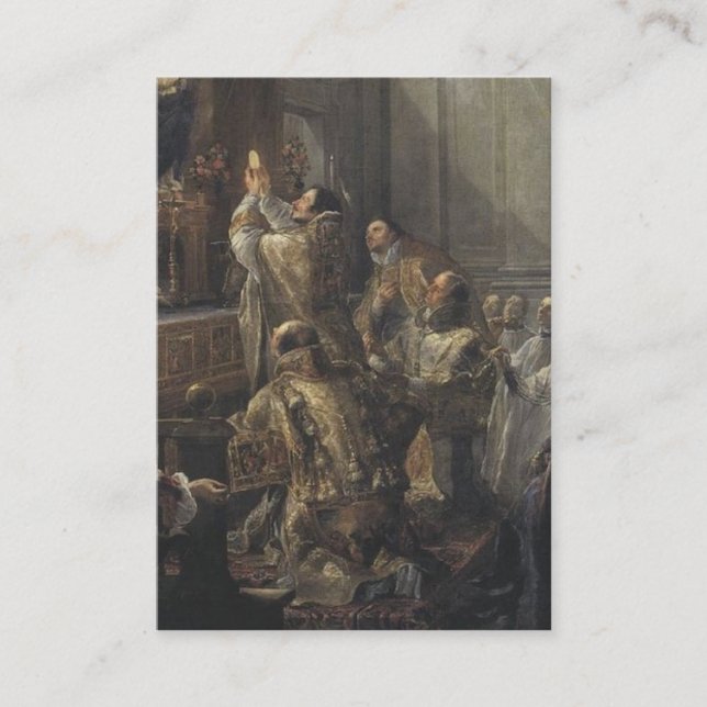 Catholic Mass Offering Prayer Holy Cards (Front)