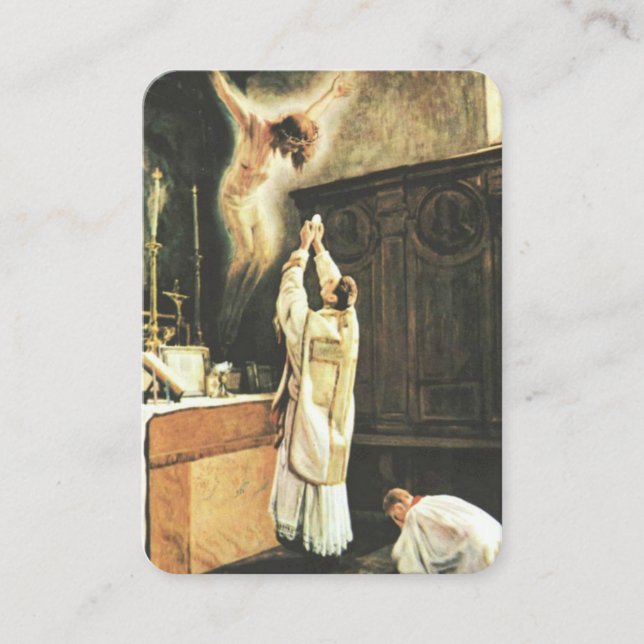Catholic Mass Offering Prayer Jesus Holy Cards (Front)