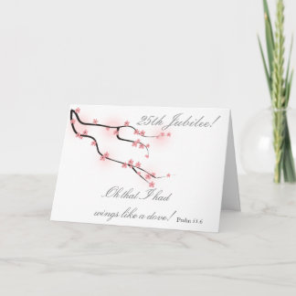 Catholic Nun "25th Jubilee" Card