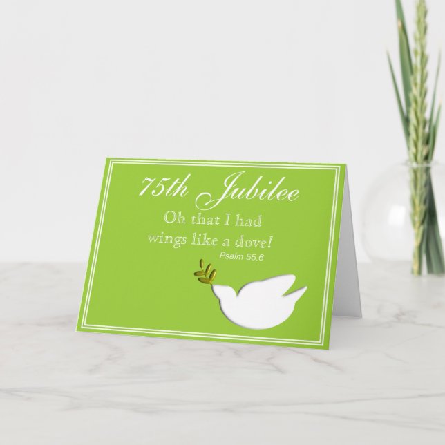 Catholic Nun "75th Jubilee" Cards & Gifts (Front)