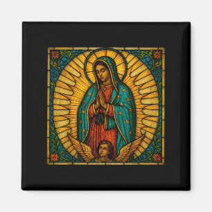 Catholic Our Lady Of Guadalupe Mexican Saint Virgi Magnet