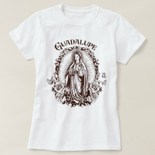 Catholic Our Lady of Guadalupe Virgin Mary T-Shirt