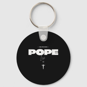 Catholic Pope Leo Xiv – Faith-inspired Religious Keychain