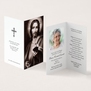 Catholic Prayer Cards   Sacred Heart 1