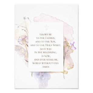 catholic prayer photo print