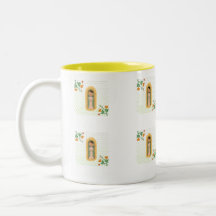 Catholic Religious Mug, Virgen de Guadalupe