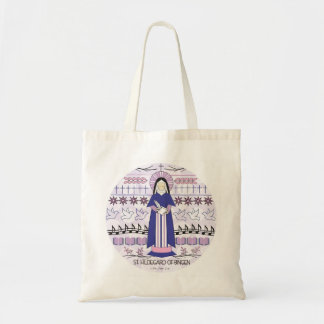 Catholic Saint: St. Hildegard Bingen Tote Bag