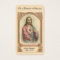 Catholic Spanish Jesu Funeral Memorial Holy Card -