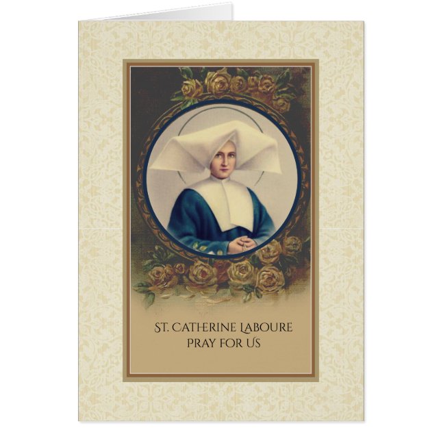 Catholic St. Catherine Laboure Miraculous Medal (Front)