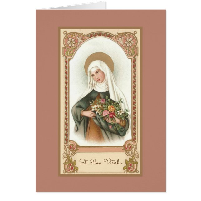 Catholic St. Rose Viterbo Religious Vintage (Front)