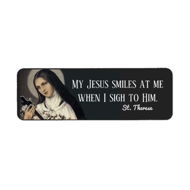 Catholic St. Therese of the Child Jesus Lisieux (Front)