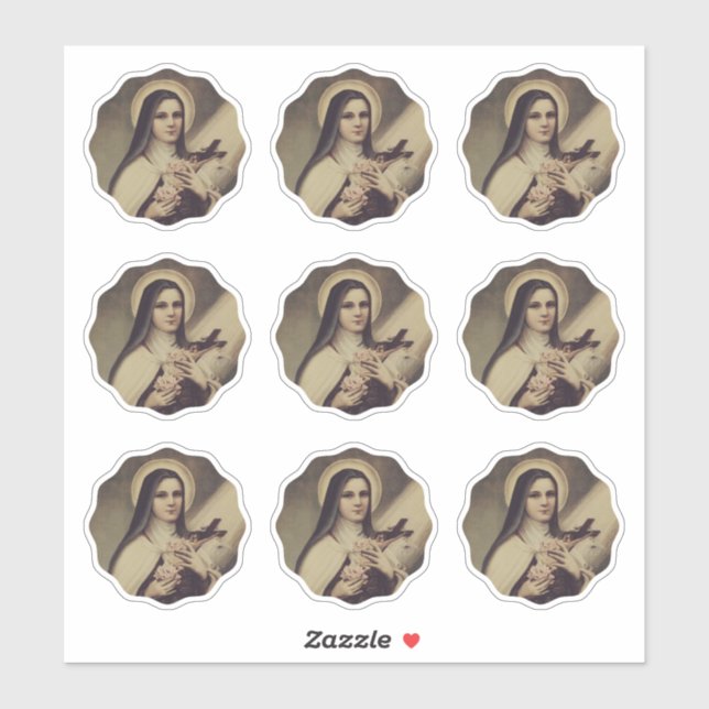 Catholic St. Therese the Little Flower Vinyl (Sheet)