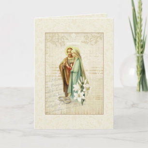 Catholic Traditional Church Wedding Invitation