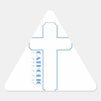 Catholic Triangle Sticker