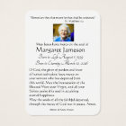 Catholic Virgin Mary Funeral Prayer Memorial Card