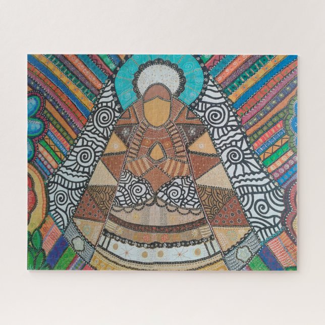 Catholic Virgin Mary Jigsaw Puzzle (Horizontal)