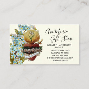 Catholic Virgin Mary Religious Christian Business  Card