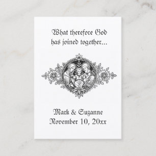 Catholic Wedding Favour Holy Family Holy Card