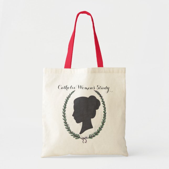 Catholic Women's Study logo tote (Front)