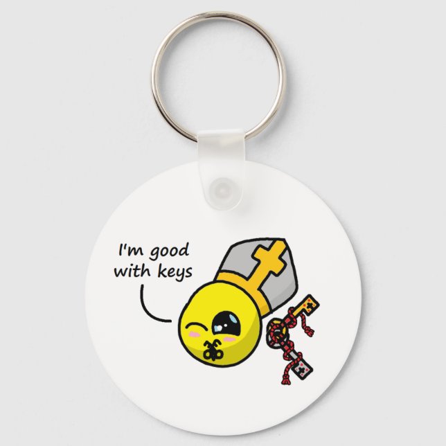 Catholicball Keychain (Front)