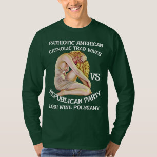 CATHOLICS CONVICTS DHS CBP REPUBLICAN PARTY 2026 X T-Shirt