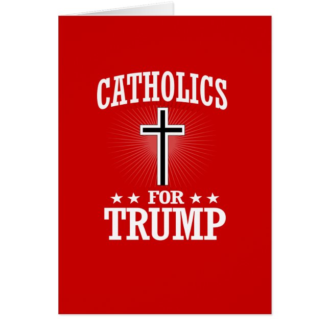 CATHOLICS FOR TRUMP (Front)