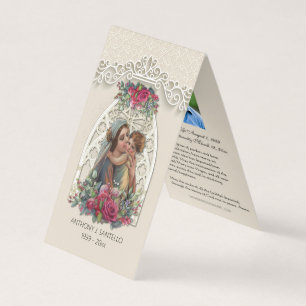 Catholique Vierge Marie Jésus Carte Sainte