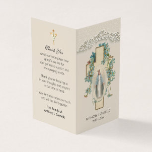Catholique Vierge Marie Prière Carte Sainte