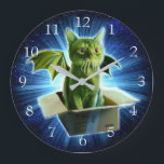 Cathulhu                                           large clock<br><div class="desc">Cathulhu                                                    
 
 
 
 
cat Cathulhu kitty cthulhu, 
colourful funny feline blue , 
outer cosmic cute galaxy, 
space sky cosmos universe, 
alien gothic tentacles halloween, 
scary tentacle kraken squid, 
octopus pet monster crazy, 
meow kitten tabby furry , 
beautiful looking animal fluffy, 
cthulhu cat Cathulhu kitty, </div>