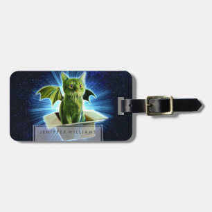 Cathulhu                                           luggage tag