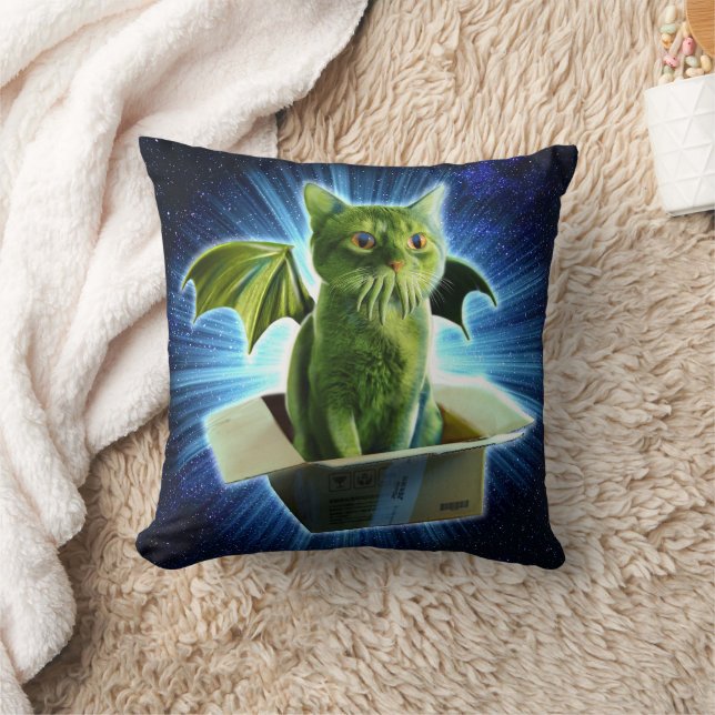 Cathulhu                                           throw pillow (Blanket)