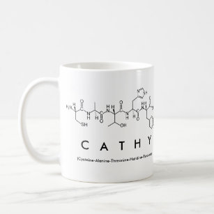 Cathy peptide name mug
