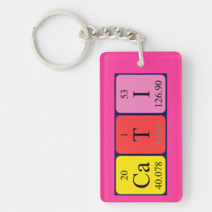 Cati periodic table name keyring