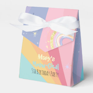 Caticorn Meow-Gical Birthday Gift Favor Box