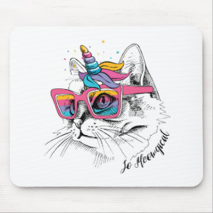 Caticorn   So Meowgical Mouse Pad